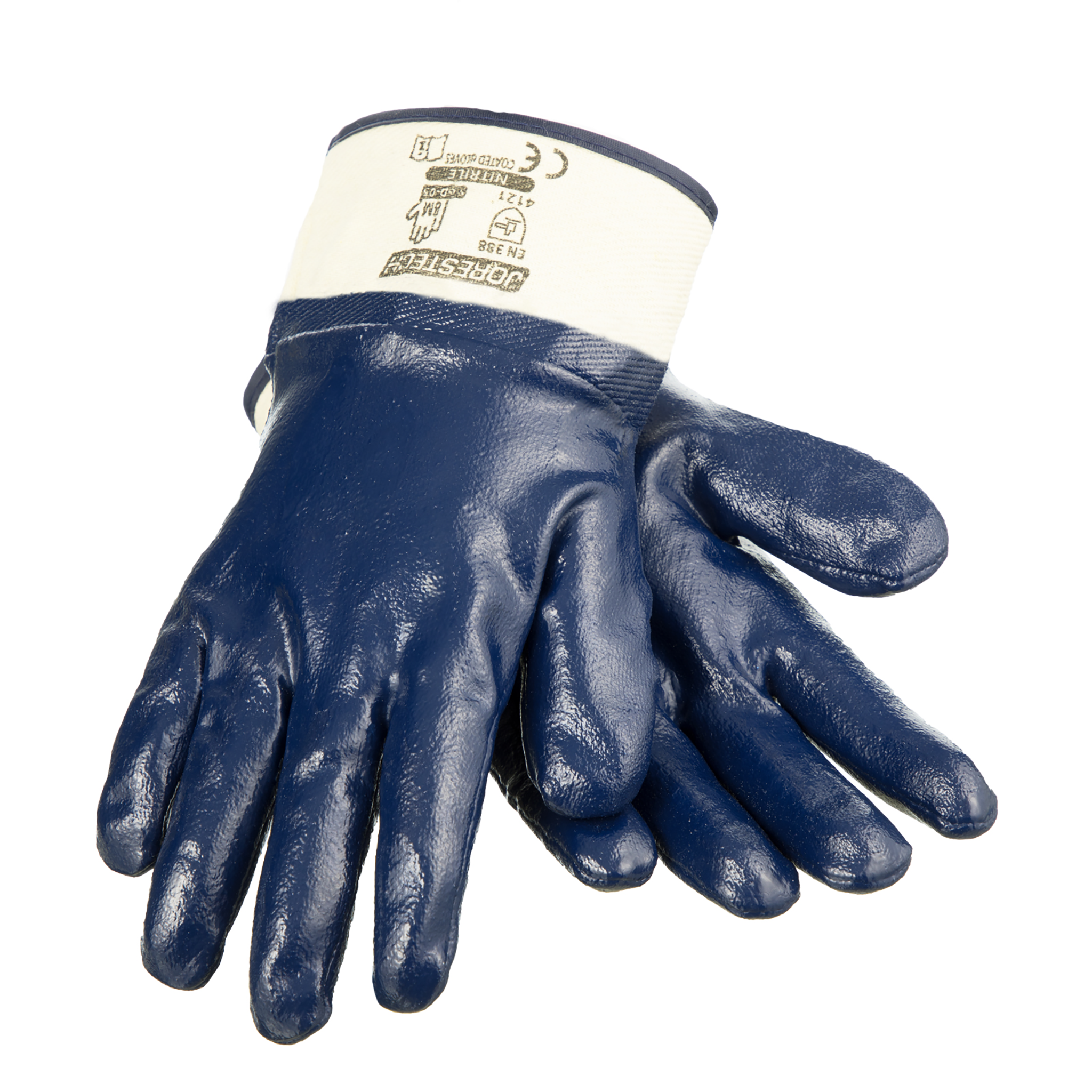 JORESTECH Safety Multi-Purpose Fully Dipped Work Gloves, Nitrile Coated, GD-05 (M, 1 Unit)